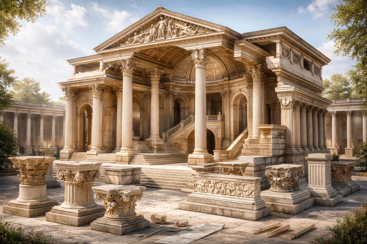 découvrez les secrets de l'architecture du classicisme, ses principes, ses chefs-d'œuvre et son influence durable sur le design et la construction.