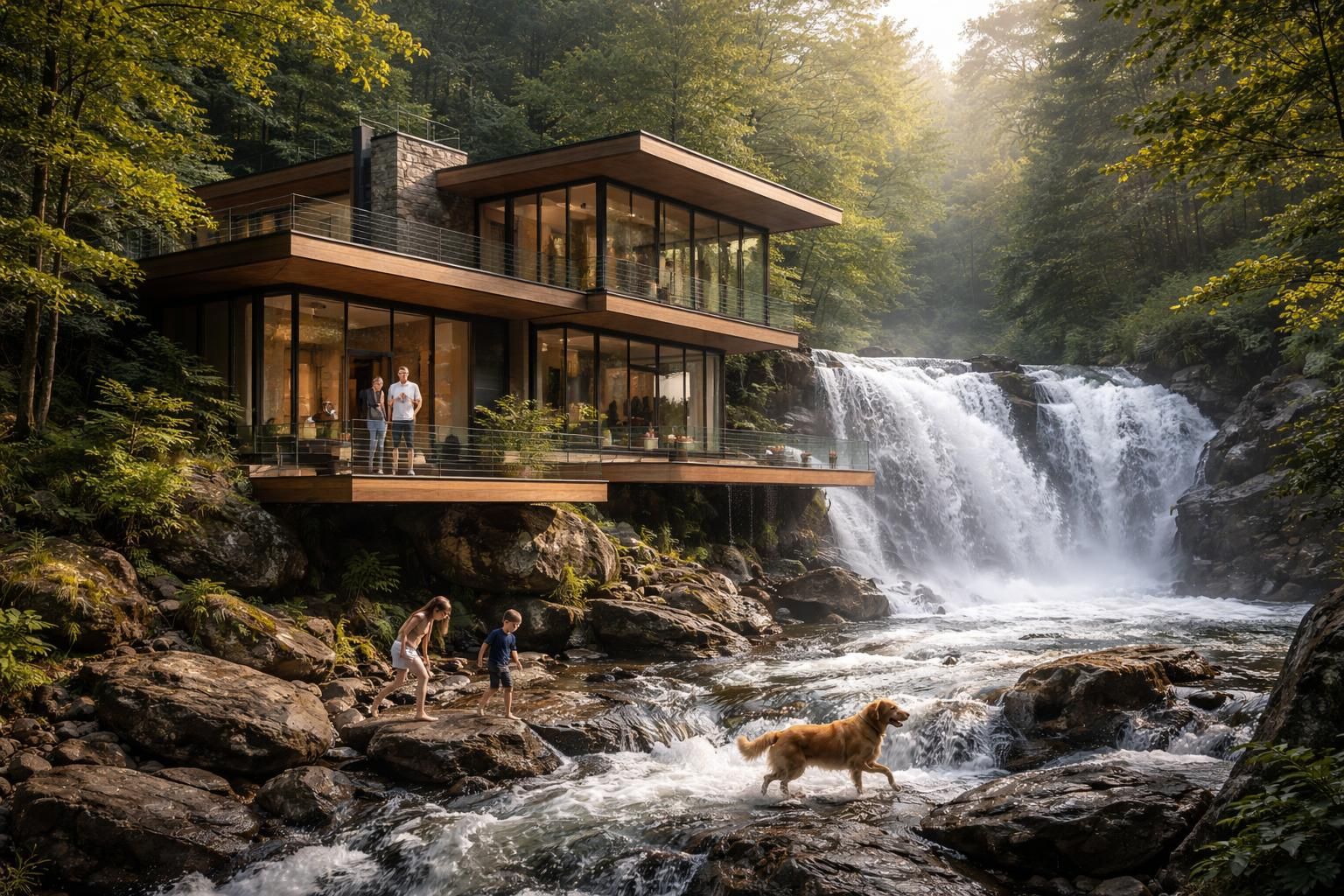 découvrez l'histoire fascinante de la maison sur la cascade, une œuvre architecturale emblématique, et plongez dans la vie de ses occupants à travers les époques.