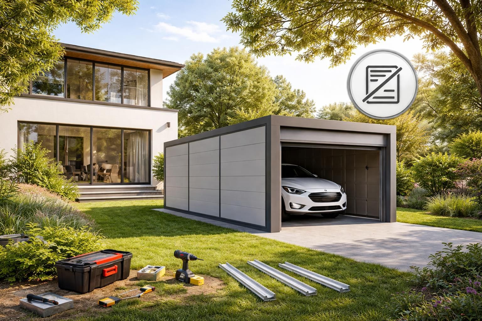 découvrez les avantages d'un garage démontable sans permis de construire en 2026 : simplicité, rapidité d'installation et flexibilité pour optimiser votre espace.