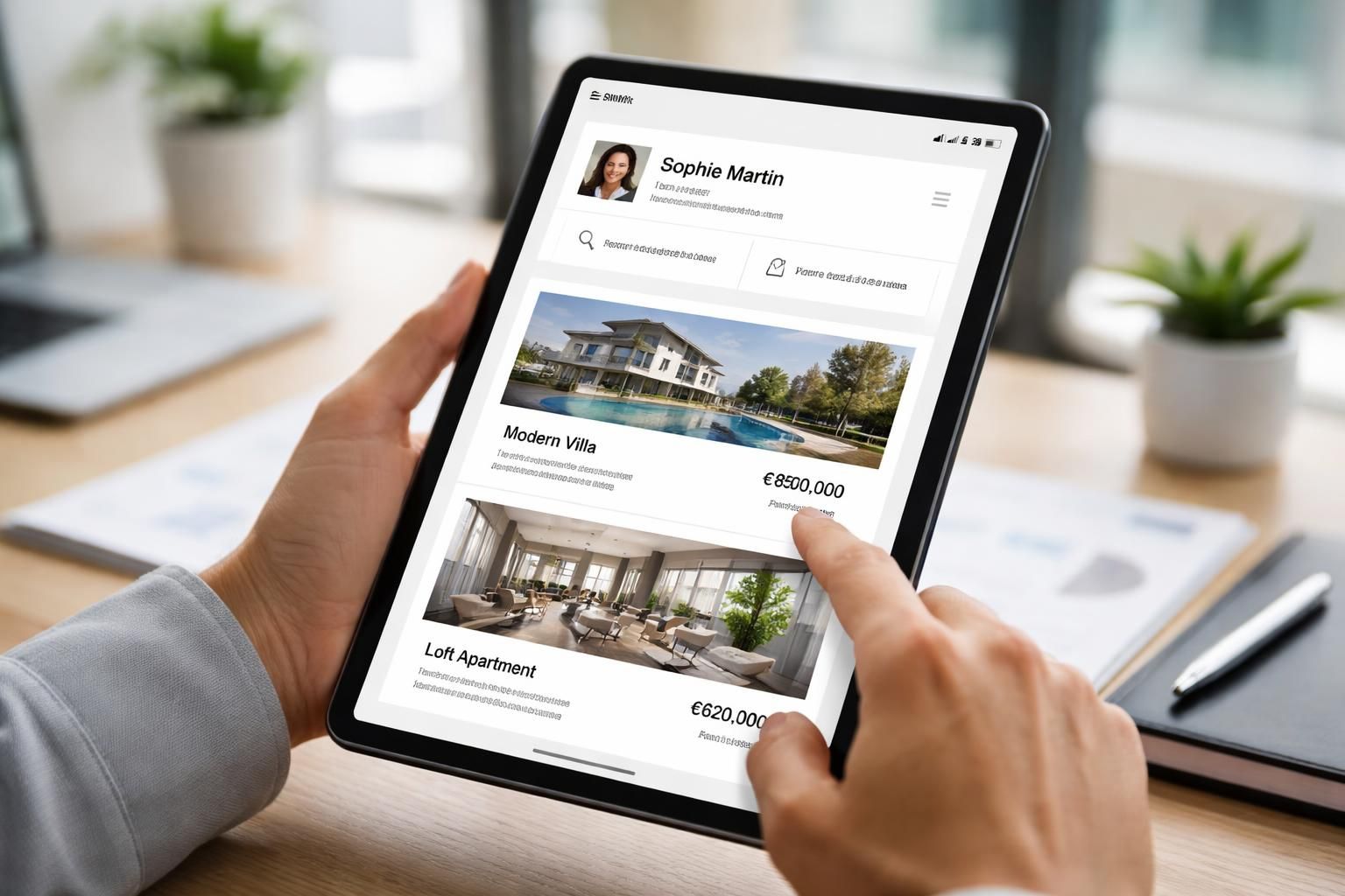 découvrez comment retrouver rapidement un contact et un bien immobilier sur votre tablette samsung grâce à nos astuces de prospection efficaces.