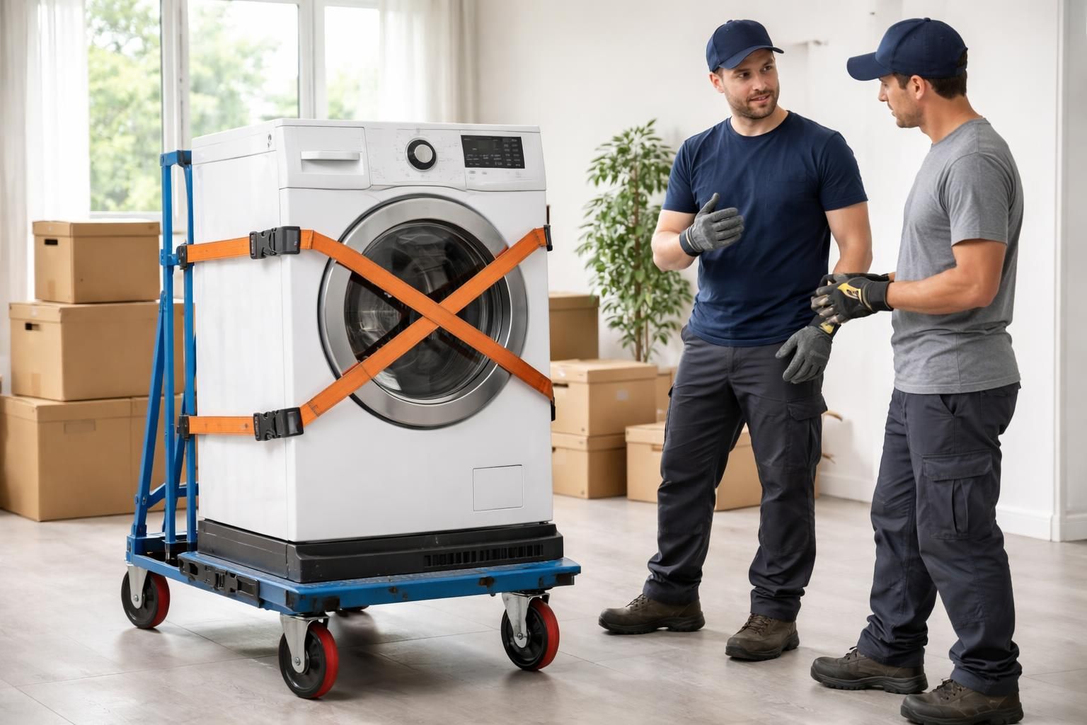 découvrez nos conseils pratiques pour transporter un lave-linge en toute sécurité lors de votre déménagement et éviter tout dommage.