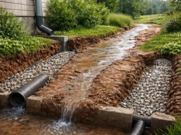 découvrez les meilleures solutions de drainage pour évacuer efficacement l'eau de pluie sur un terrain argileux et protéger votre terrain des infiltrations et stagnations.