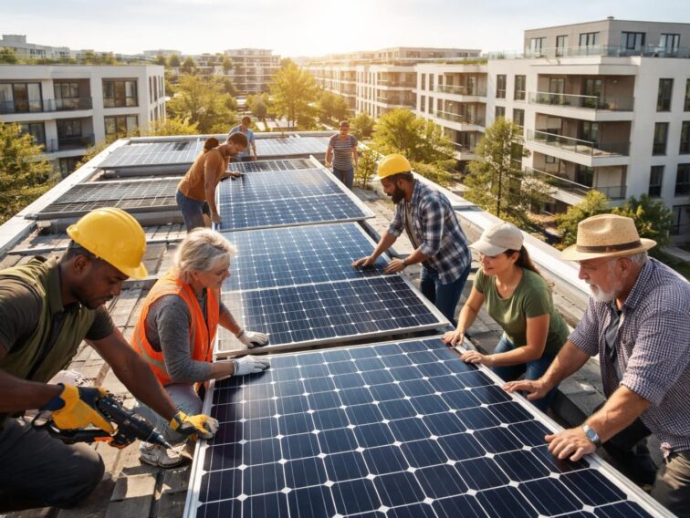 découvrez comment installer des panneaux solaires en copropriété avec notre guide complet sur le solaire collectif. bénéficiez d'une énergie propre et réduisez vos coûts énergétiques ensemble.