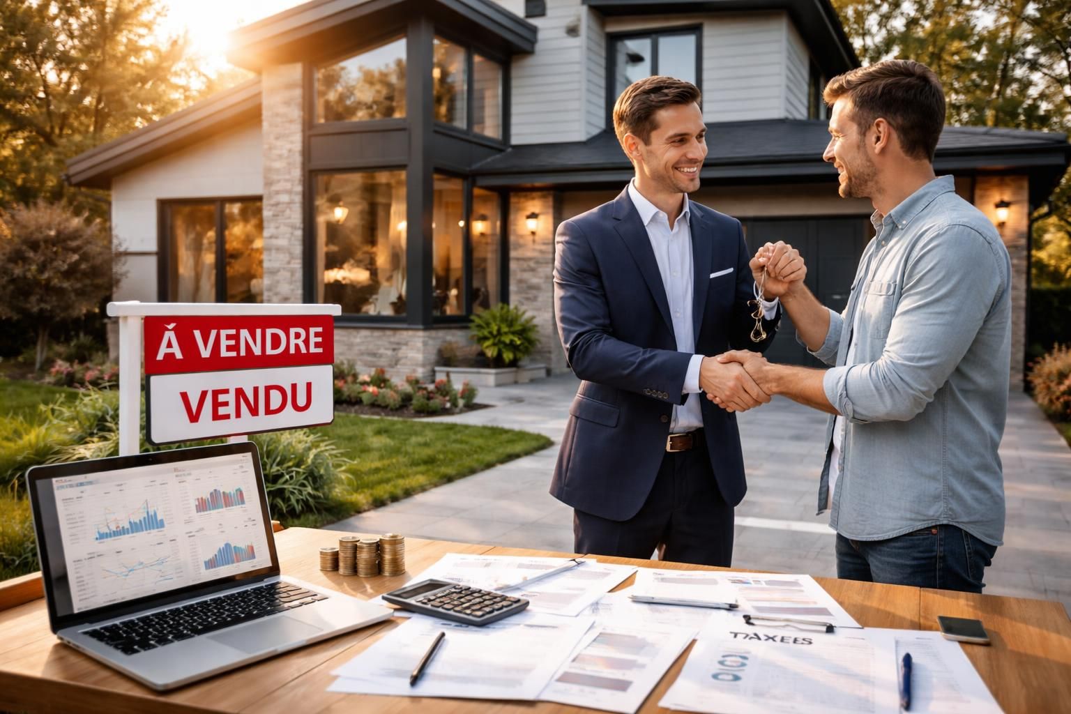 découvrez le guide complet des taxes et impôts liés à la vente de maison pour bien préparer votre transaction immobilière.