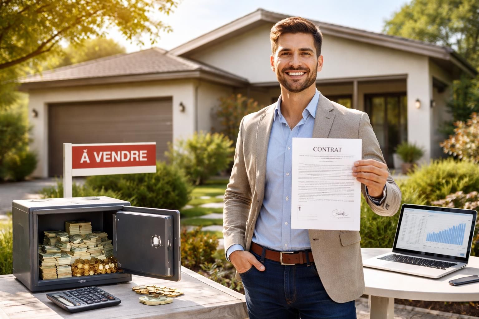 découvrez comment vendre votre bien immobilier par vous-même et économisez les frais d'agence grâce à nos conseils pratiques pour réussir votre vente en toute autonomie.