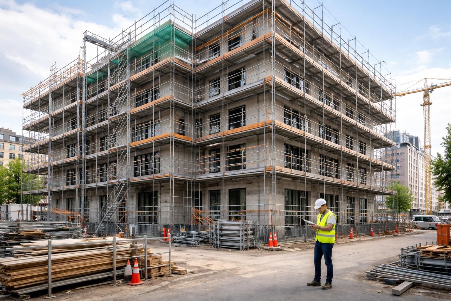 découvrez les tarifs de location d'un échafaudage, les facteurs influençant les prix et comment choisir l'option la plus adaptée à vos besoins de chantier.
