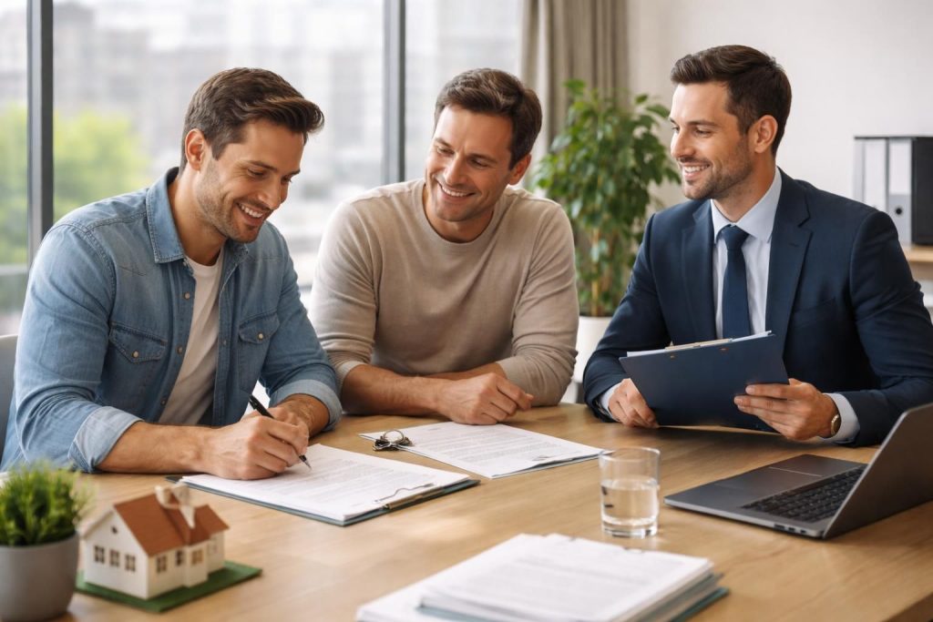 découvrez qui doit être présent lors de la signature du compromis de vente, les rôles de chaque partie et les documents nécessaires pour sécuriser votre transaction immobilière.